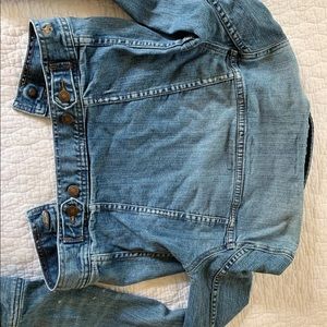 Cropped Jean Jacket size S